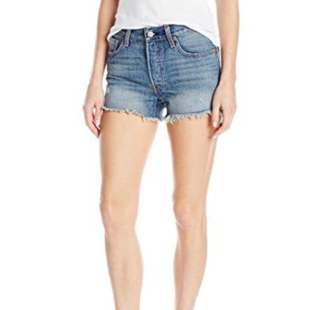 Levi’s Women’s 501 short Roadside Blues